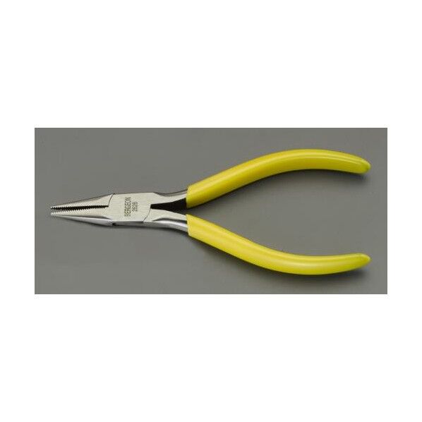 130mm 精密プライヤー(ハーフラウンド/ギザ付)