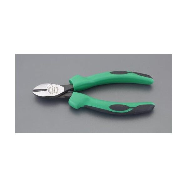 エスコ 斜ニッパー(グリップ付) 125mm EA536SV-1 1丁...