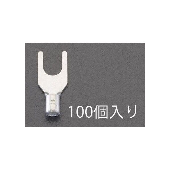 1.25Y-3L [Y形]裸圧着端子(100個)