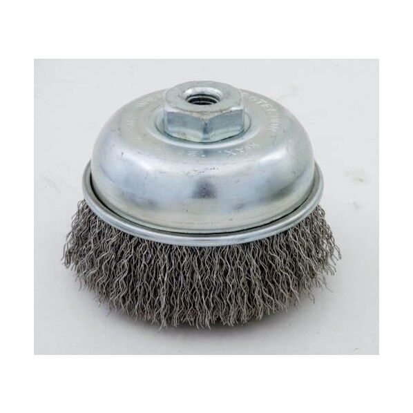 75mm/M10 ワイヤーブラシ(カップ型/ステンレス)