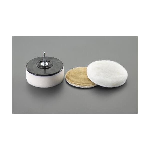 ポリッシャーセット(1/4inHex軸) 直径125mm