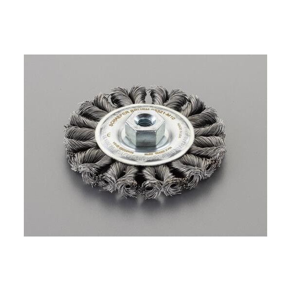 102mm/M10 ワイヤーホイール(スチール製ツイスト) EA809YG-1 1個