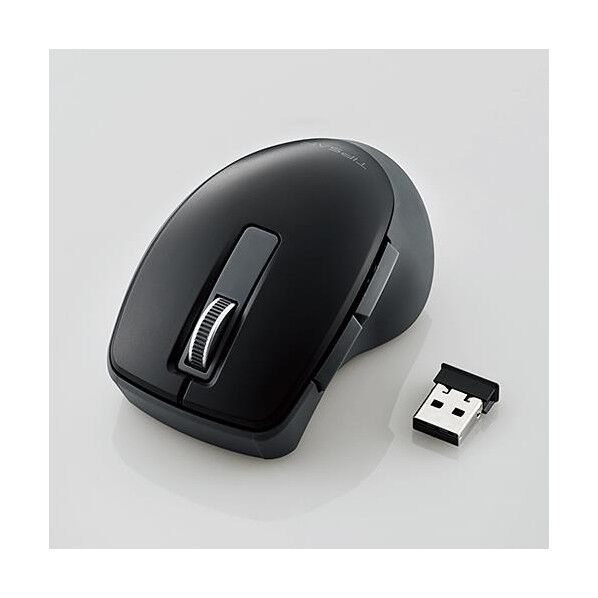 [単4x1本] ワイヤレス光学式マウス(5ボタン/ブラック) EA764AA-61D 1個