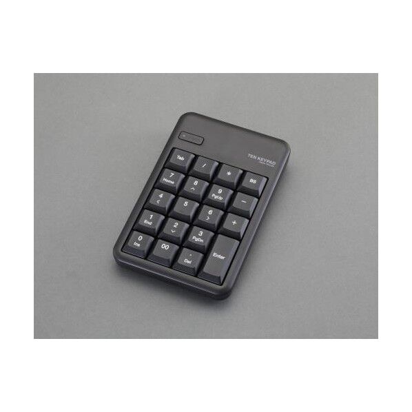 90x140x26mm ワイヤレステンキーボード EA764AB-111 1個