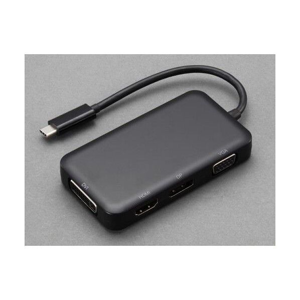 変換アダプター(USB TypeC-HDMI・他) 96g EA764AC-103