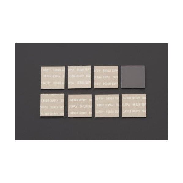 17x17mm 冷却パッド(正方形/シルバー/8枚)