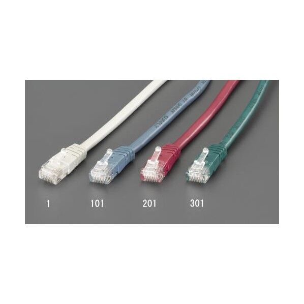 3m LANケーブル(カテゴリー5e準拠)(グレー)