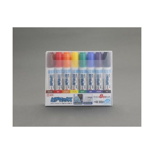 8本組/太・中字 水性マーカー