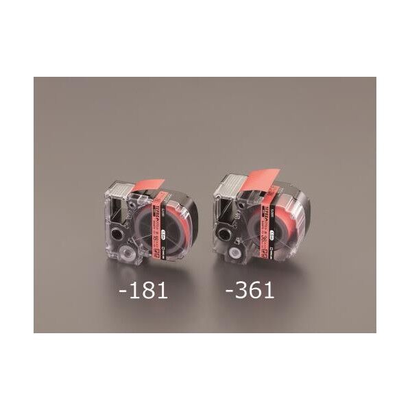 18mm テープカセット(マグネット/赤)