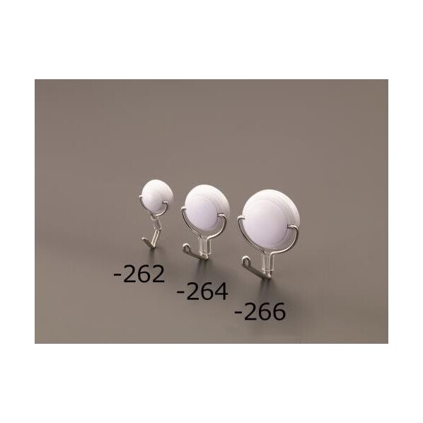 φ41mm/ 6.0kg マグネットフック(回転フック/ホワイト)