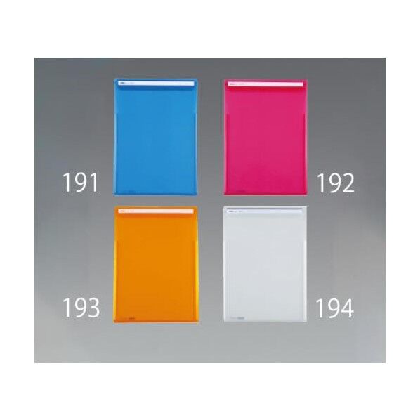 236x329mm クリアーホルダー(たて型/ブルー)