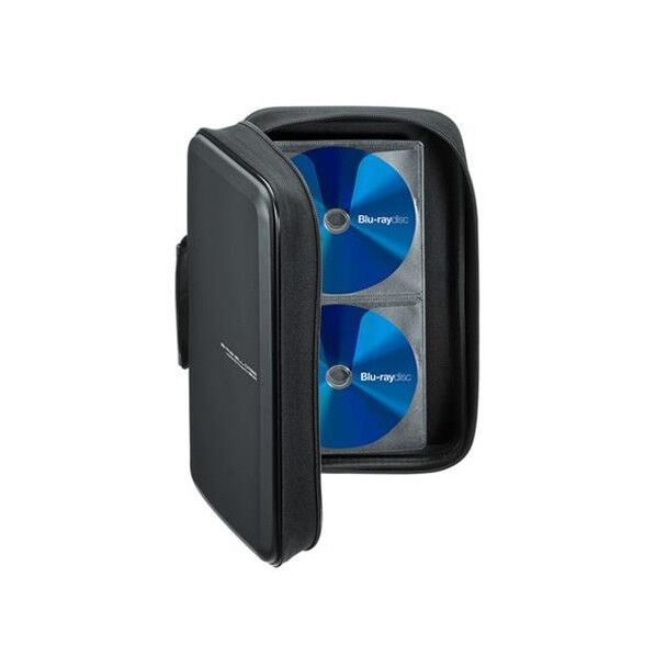 180x92x300mm CD/DVD/BDケース(104枚/ブラック)