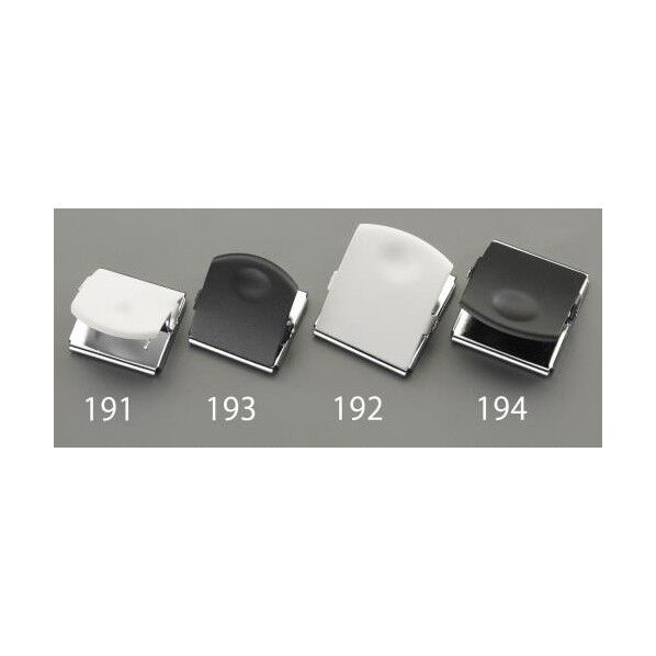40x40mm マグネットクリップ(白)