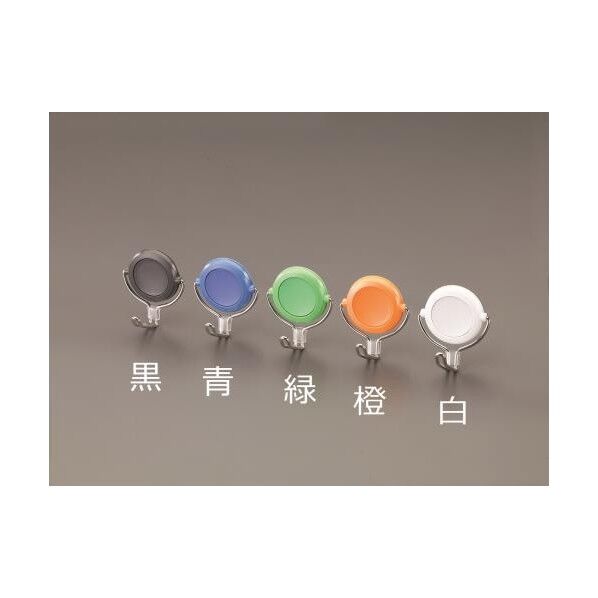 φ48mm/ 7.0kg マグネットフック(回転フック/ブラック)
