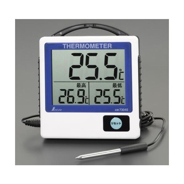 デジタル最高最低温度計 EA728AF-11 1個