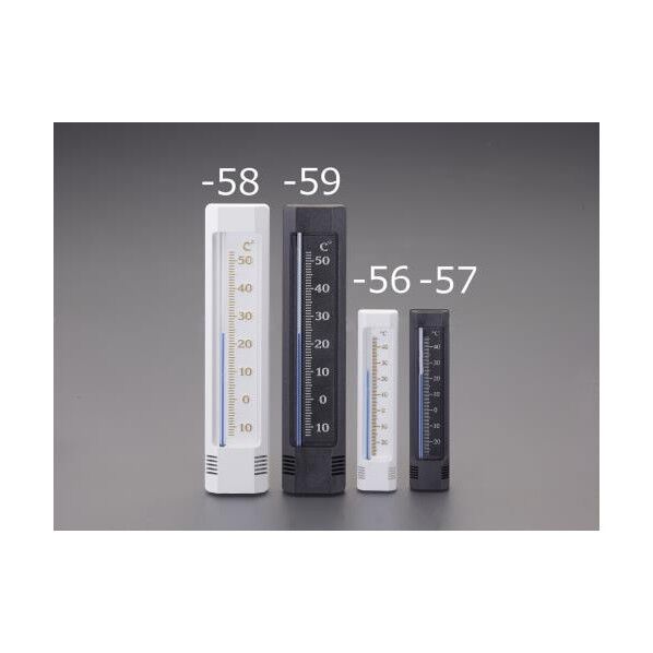 210x47mm 温度計(白)