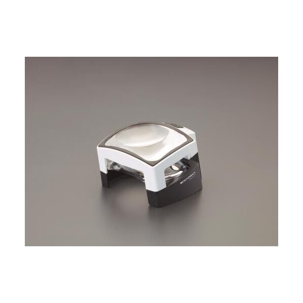 x3.0/75x100mm 置き型ルーペ(LEDライト付)