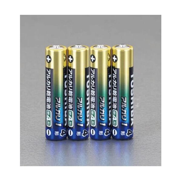 [単4x 4本] アルカリ乾電池 EA758YT-14BA 4個