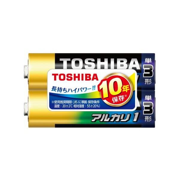 [単3x 2本] アルカリ乾電池 EA758YT-13AA 2個