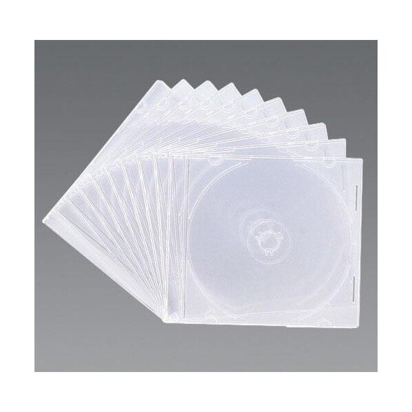 CD/DVD用 スリムケース( 10枚) EA759GS-101 10枚