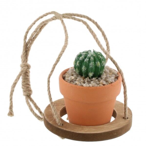 フェイク ハンギンググリーン 8.6×8.6×8.3cm NE-451 1個