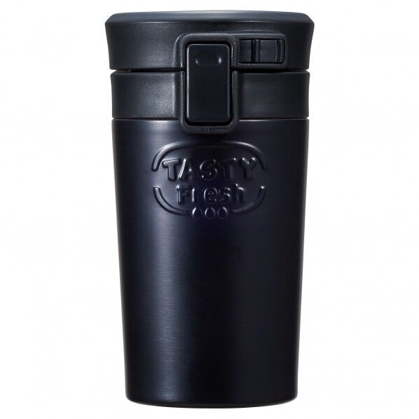 テイスティ ワンタッチ ステンレスコーヒーマグボトル ブラック 8.5×14.8cm ND-8131 1個