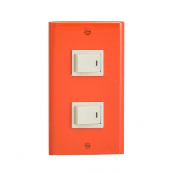 スイッチプレート PL 02 OR