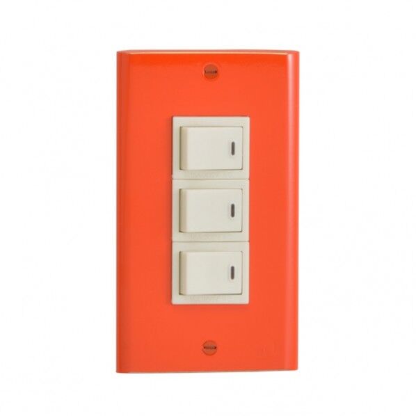 スイッチプレート PL 03 OR