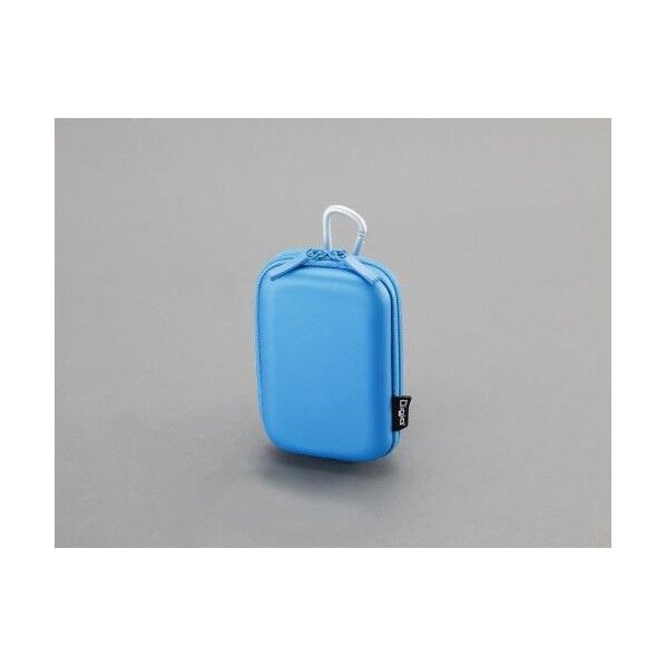 56x26x100mm カメラポーチ(ブルー)