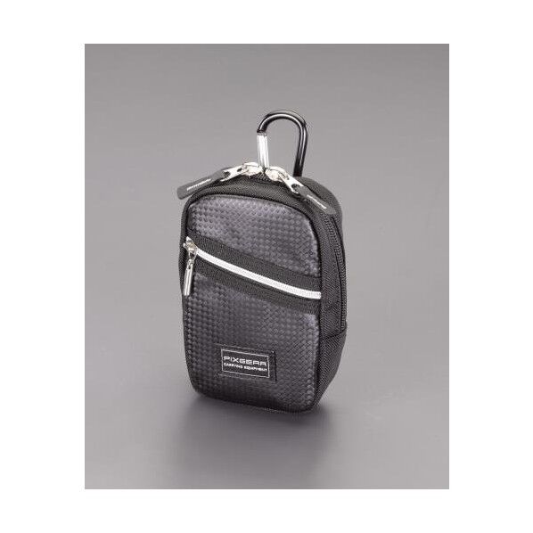 65x110x35mm カメラポーチ(ブラック)