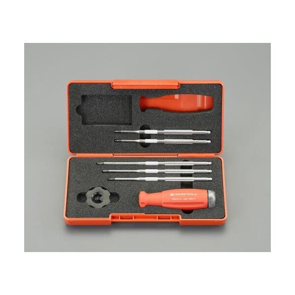 1.0-5.0Nm トルクドライバーセット(TORX・ツバ付ビット)