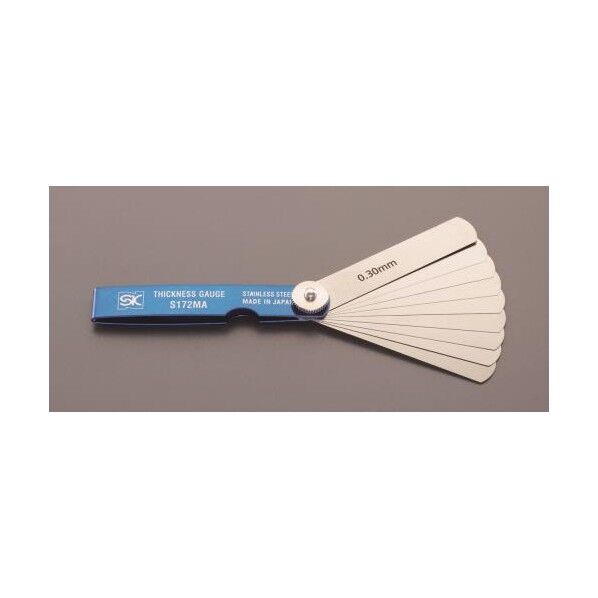 150mm/ 9本組 シクネスゲージ(ステンレス製)