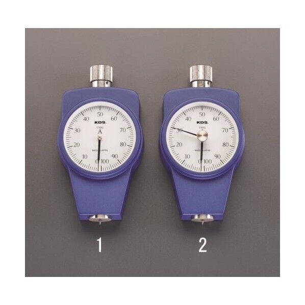 0-100 硬度計(ゴム用/標準型) 246g EA716DK-1