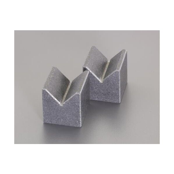 100x100x100mm 精密Vブロック(石製)