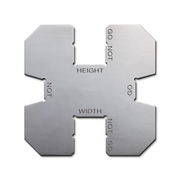 エスコ(esco) 51- 98 ガスケット幅・高さ測定限界ゲージ EA719K-74 1個...