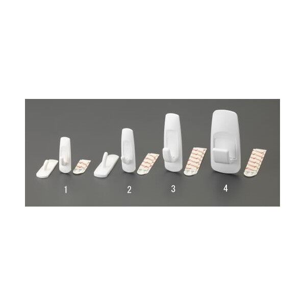 76x23mm フック(粘着付/2個)