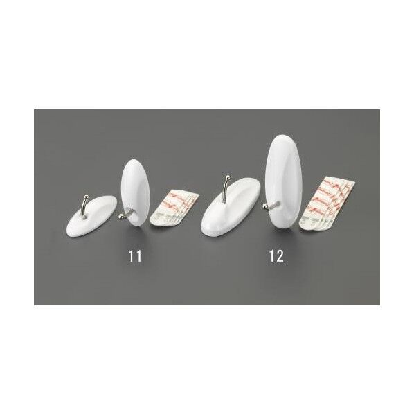 80x30mm 小物用フック(粘着付/2個)