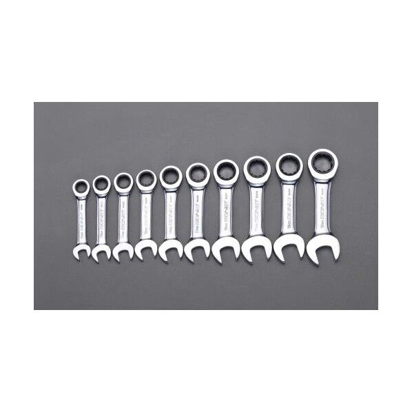 スタビーギアレンチ(メトリック) EA614LM-200 10本組