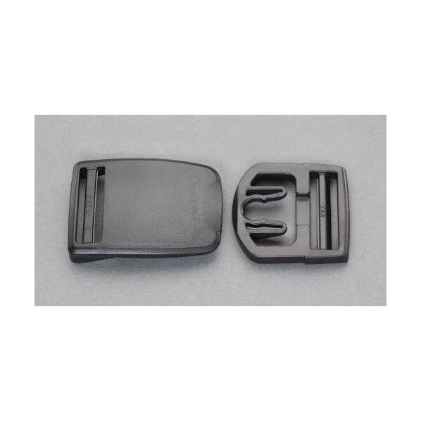 エスコ(esco) 25mm バックル(ベルト用/プラスチック製) EA628RC-25 1個...