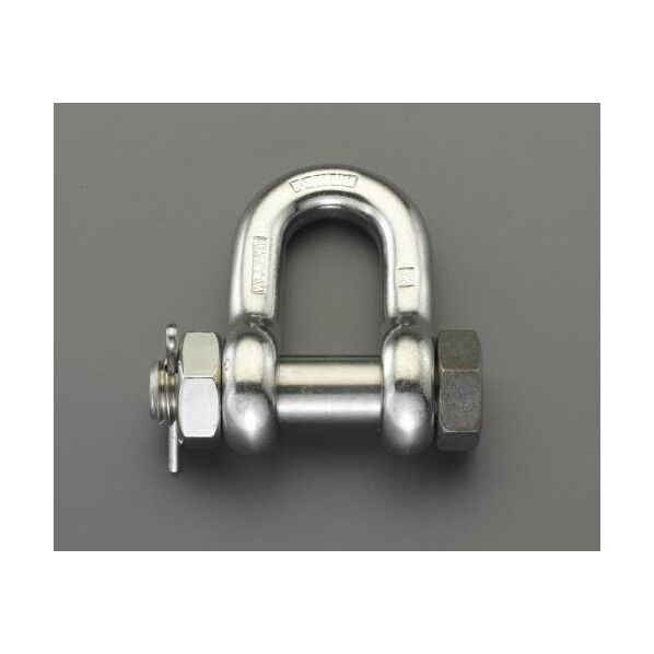 4500kg シャックル(ステンレス製) EA638F-79 1個