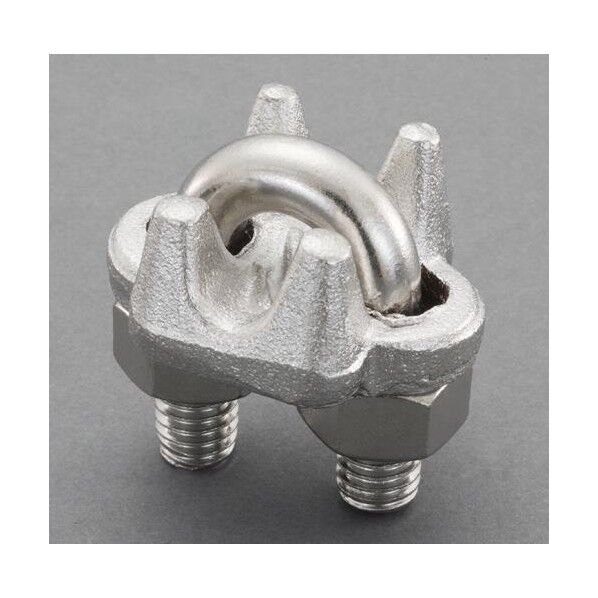 エスコ(esco) 16mm 強力型ワイヤークリップ(ステンレス製) EA638FZ-27 1個...