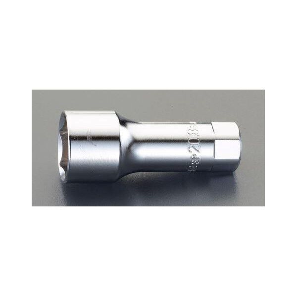 3/8DR/19mm[マグネット付] プラグソケット(六角) EA618JM-34 1個