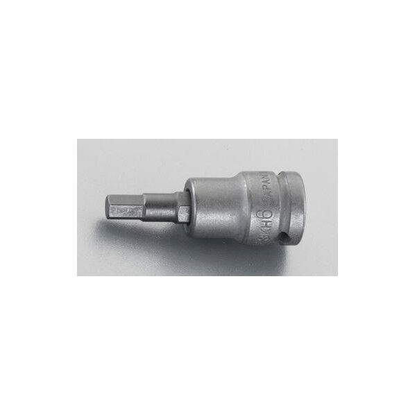 3/8DR/12x60mm [HEX]ビットソケット(強力型) EA618JT-128 1個