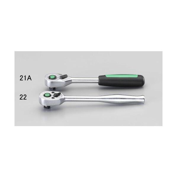 ラチェットハンドル(クイックリリース) 3/8 sq EA617YR-22 1