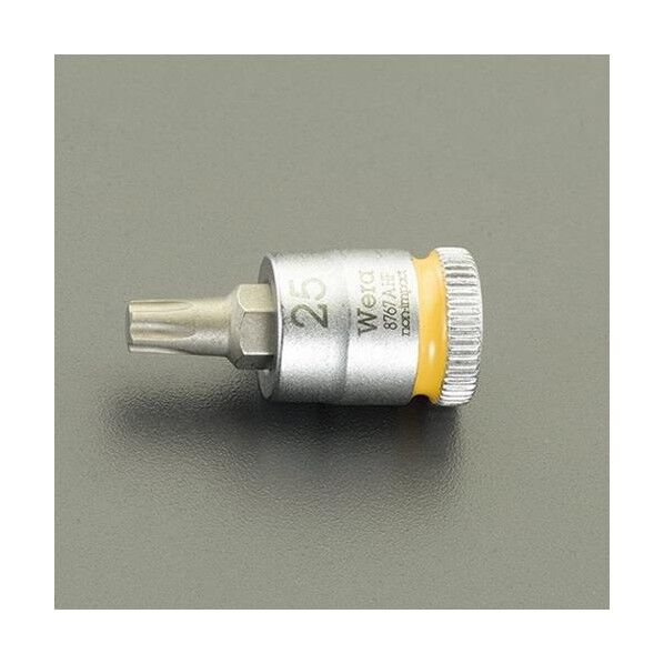 ビットソケット(ホールド仕様)[Torx] 1/4inDR×T15