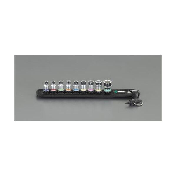 ソケットセット(ホールド機能付) 1/4inDR/9点