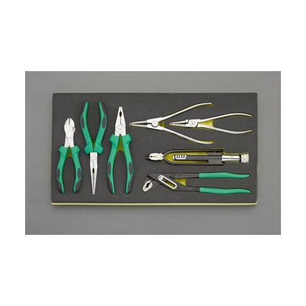 エスコ(esco) 7本組 プライヤーセット EA612VA-6 1個...