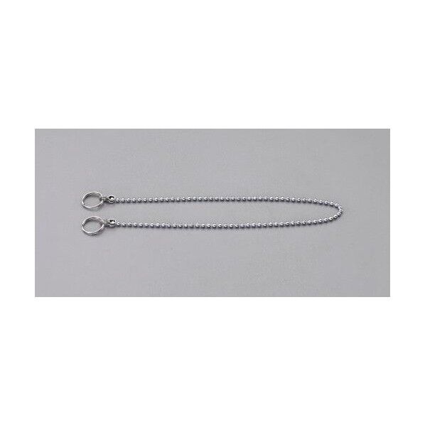 ボールチェーン(両端リング付) 3.5×400mm EA628SK-51