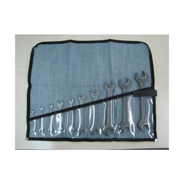 10本組/5.5-27mm 両口スパナセット(強力型)