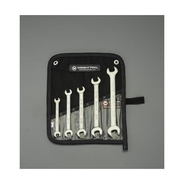 両口スパナセット 5本組/3/8in-7/8in